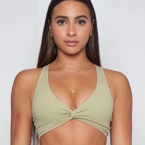 PCHEE BUM GREEN SPORTS BRA